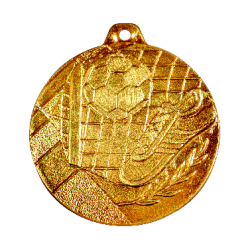Medal złoty 50 mm piłka nożna